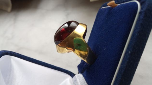 Anello Pomellato, oro giallo con Granato - Foto 4