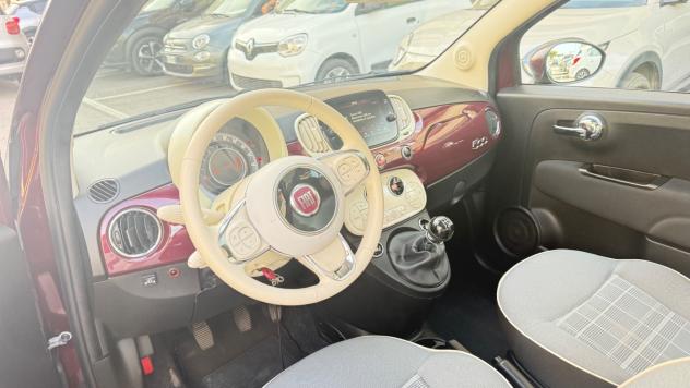 Fiat 500 1.2 GPL EasyPower Lounge LED CAR PLAY PANORAMA PDC BLUETOOTH CERCHI 15 - Foto 8