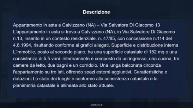 Immobile in asta di 152 m² in vendita a Calvizzano - Foto 8