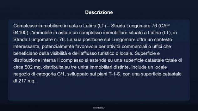 Immobile in asta di 502 m² in vendita a Latina - Foto 4