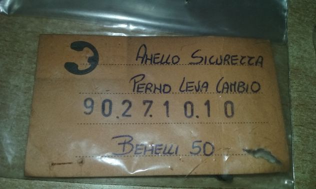 Anello sicurezza fermo tenuta perno leva cambio Benelli 50 cc GB 90271010