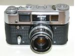 FOTOCAMERA Sovietica FED / REVUE 4, vintage, periodo 1964-1976