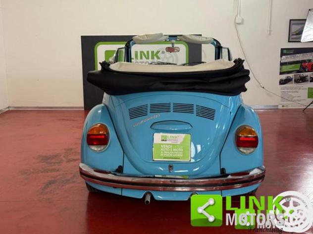 VOLKSWAGEN Maggiolone 1.3 CABRIOLET IMPIANTO METANO rif. 24051973 - Foto 5