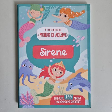 Libro di Adesivi, Sirene - Céline Erath - Michael Fischer - 2026 - TRACCIATA!!