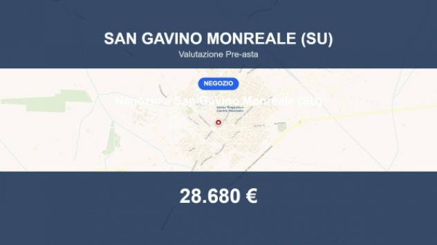 Immobile in asta di 50 m² in vendita a San Gavino Monreale