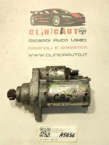 MOTORINO D' AVVIAMENTO VOLKSWAGEN Polo 5° Serie 0AM911023K CBZ benzina 1197 (0917)