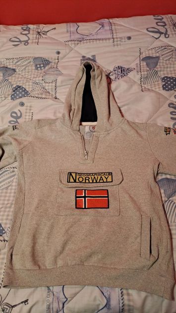 Felpa ragazzo Geographica Norway
