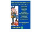 RIPARAZIONI,  INTERVENTI. VARIE