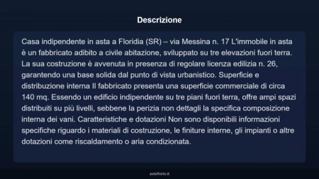 Immobile in asta di 140 m² in vendita a Floridia - Foto 14