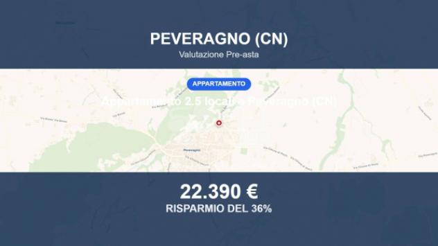 Immobile in asta di 42 m² in vendita a Peveragno