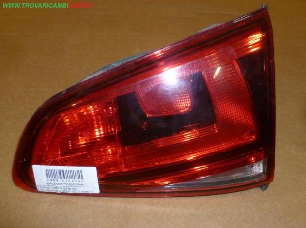 FANALE POST.D.(parte int.) VOLKSWAGEN GOLF 5G0945094P (5G) 3 porte / 5 porte  Parti elettriche  Fanaleria  Fanali  Fanale post. dx.