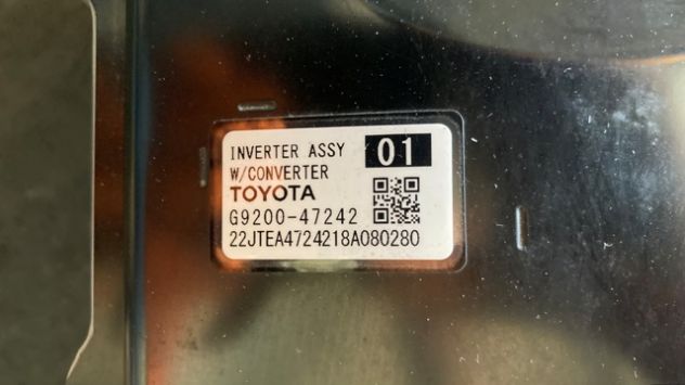 Inverter convertitore di corrente Toyota C-HR Hybrid del 2018 (G9200-47242) - Foto 4