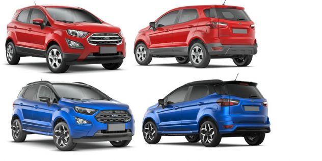MUSATA FRONTALE COMPLETO FORD ECOSPORT DAL 2017 IN POI
