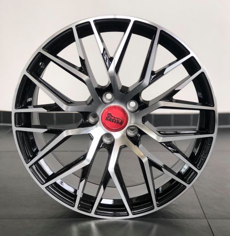 Cerchi in lega 17 MAM RS4 Black Pol FORD AUDI