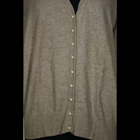 Maglione cardigan beige - tg. M - Foto 6