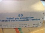 Rotolini di Carta per Misuratore Fiscale (50pz)