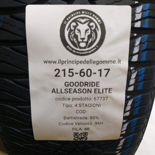 2 GOMME 215 60 17 GOODRIDE A67737 - Foto 2