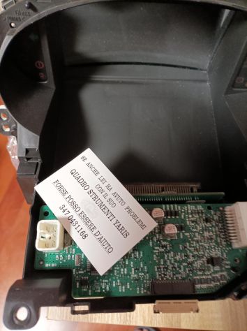 quadro toyota yaris info da 03 al 05 .. francese ..