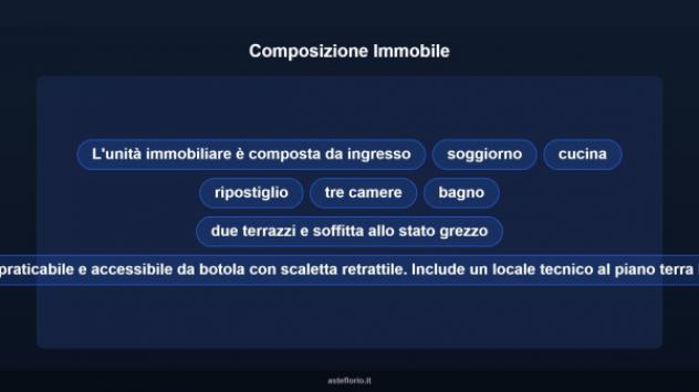 Immobile in asta di 157 m² con più di 5 locali in vendita a Pescia - Foto 11