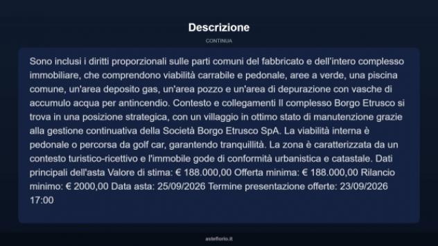 Immobile in asta di 75 m², box auto doppio in vendita a Scarlino - Foto 12