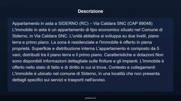 Immobile in asta di 75 m² in vendita a Siderno - Foto 3