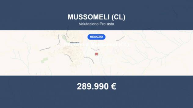 Immobile in asta di 550 m² in vendita a Mussomeli