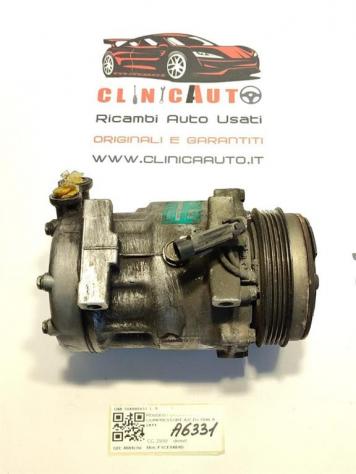 COMPRESSORE A/C PEUGEOT Boxer 3° Serie 504005418 F1CE0481D diesel 2999 (0611) - Foto 2