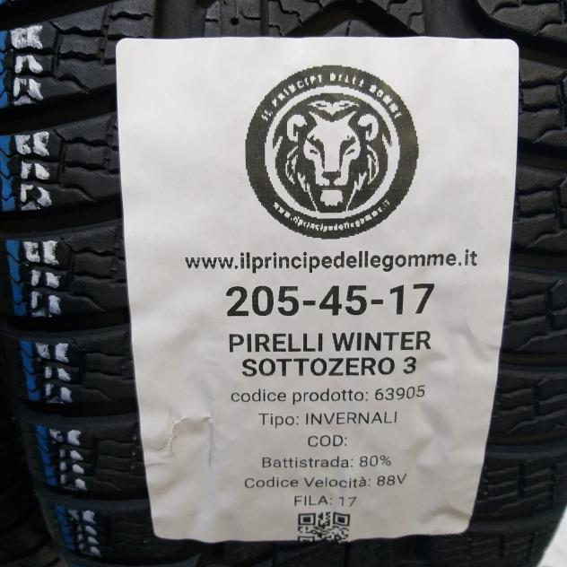 2 GOMME 205 45 17 PIRELLI A63905 - Foto 2