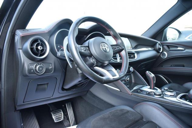 ALFA ROMEO Stelvio ESTREMA 4X4 2.0Turbo 280CV AUTOM. AT8 Q4 TETTO - CARBONIO - NAVI - ANDROID - ADAS - CRUISE AD - BT - ALCANTARA - SENSORI - CAM - IV - Foto 6