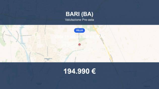 Immobile in asta di 245 m² con più di 5 locali in vendita a Bari