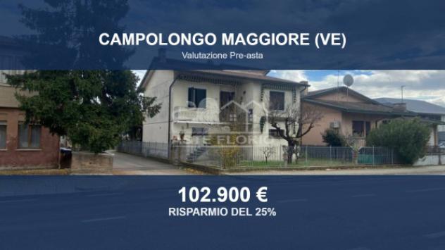 Immobile in asta di 143 m² con più di 5 locali e box auto in vendita a Campolongo Maggiore