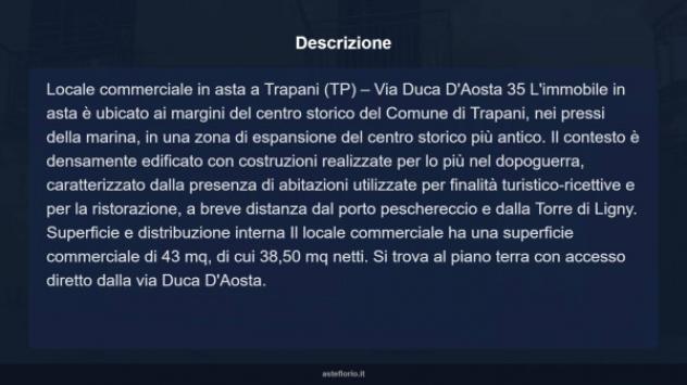Immobile in asta di 43 m² in vendita a Trapani - Foto 4