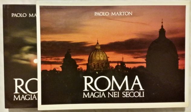 ROMA MAGIA NEI SECOLI DI G.PAOLO MARTON+COFANETTO EDITORIALE RIGIDO NUOVO 1983 - Foto 3