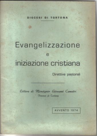 R43- LETTERA DI MONSIGNOR GIOVANNI CANESTRI