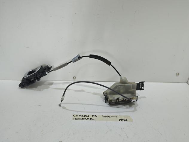SERRATURA POSTERIORE DESTRA CITROEN C3 Serie PSA123984 (16)
