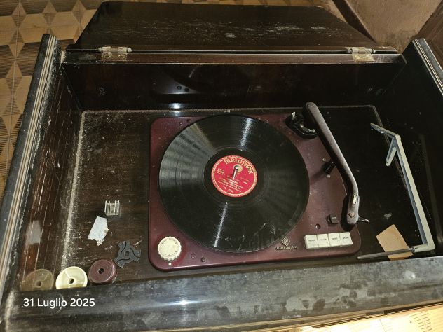 Fono superpentafonic modello 8577 del 1956, radio e giradischi - Foto 6