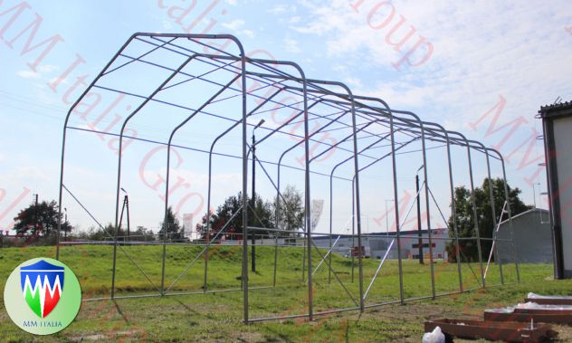 Tendostrutture Tendoni Uso Provvisorie e temporanee 8,0 x 12,0 x 3,0 pvc 720 - Foto 8