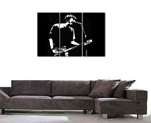 Quadro Quadro Dave Grohl dipinto a mano - Foto 2