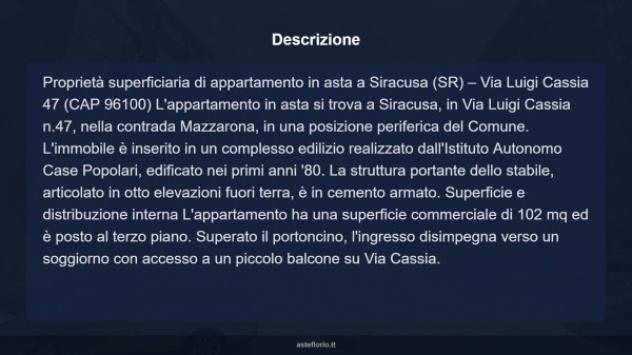 Immobile in asta di 102 m² con più di 5 locali in vendita a Siracusa - Foto 4