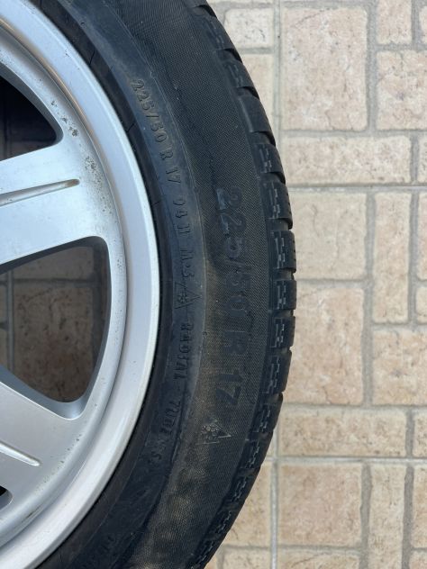 Kit 4 Cerchi in Lega 17" Originali Audi con Gomme Invernali Continental 225/50 R - Foto 3