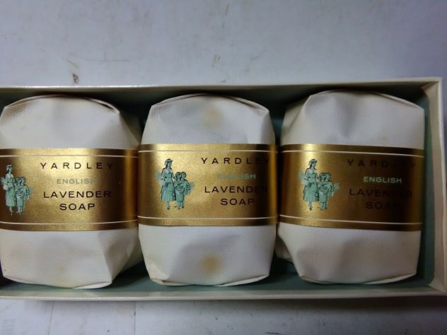 CONFEZIONE SAPONE PER TOILETTE VINTAGE INGHILTERRA - Foto 3