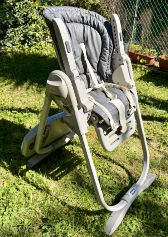 Seggiolone Chicco Polly Magic Relax grigio reclinabile e regolabile - Foto 7