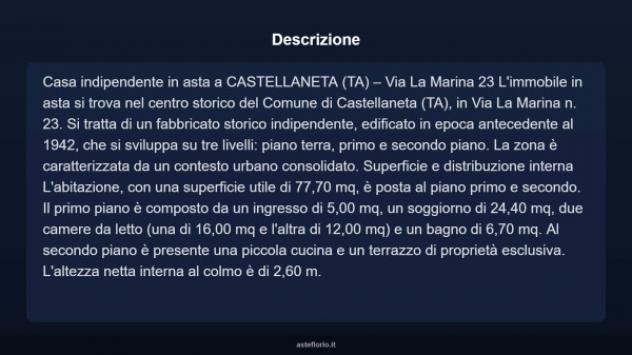 Immobile in asta di 77 m² in vendita a Castellaneta - Foto 4