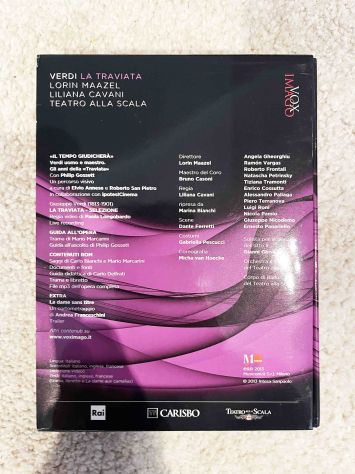 Cofanetto con DVD e CD "La Traviata" G. Verdi - Teatro Alla Scala - Foto 3
