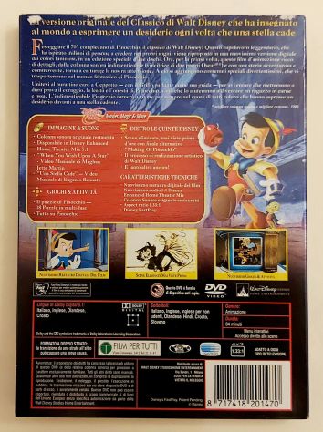 Pinocchio 70° Anniversario Edizione Speciale - 2DVD  (Classici Walt Disney) - Foto 6