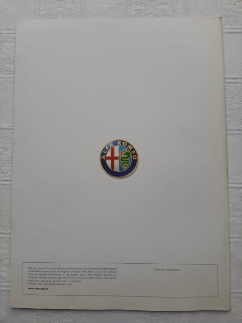 ALFA ROMEO GT DEPLIANT ORIGINALE - Foto 3