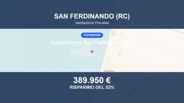 Immobile in asta di 3343 m² in vendita a San Ferdinando