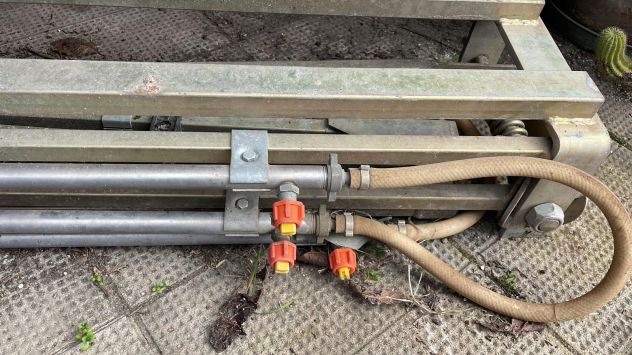 Barra Diserbo Meccanica Zincata Irrorazione Trattamenti Usata - Foto 2