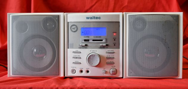 Compatto HiFi Waitec iC3 Radio, CD, MP3 da USB, SD o CD