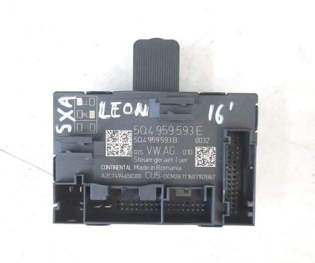 CENTRALINA PORTA SX GUIDA SEAT Leon 4° Serie 5Q4959593E (13)